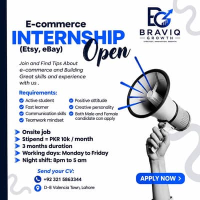 E-Commerce Internship Leading to Job (Etsy & eBay)