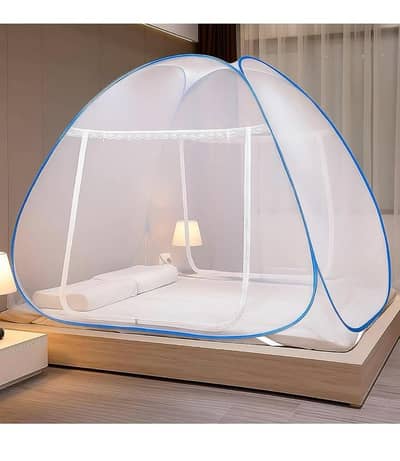 Double Bed Mosquito Net | Folding Machardani | Easy to Use