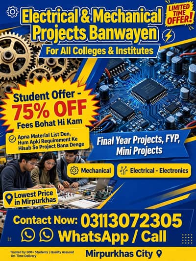 MiniProjects for final year students.