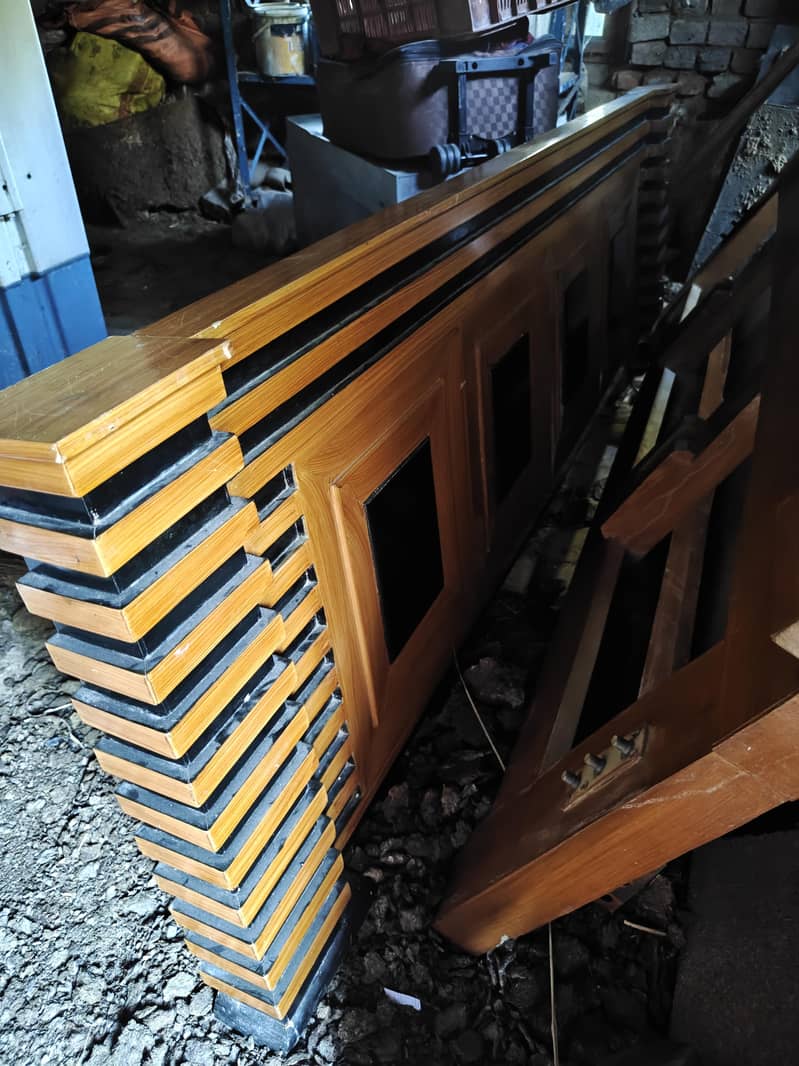 wooden Double bed 3
