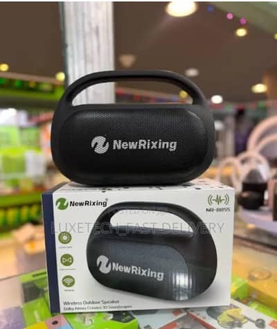 New rixing NR 8855 Bluetooth 3D SPEAKER TWS PIAR