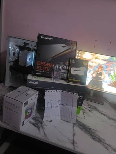 RTX 5060 Ryzen 3600 gigabyte b550 aorus elite