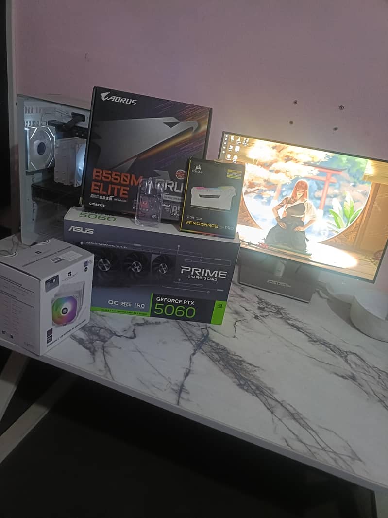 RTX 5060 Ryzen 3600 gigabyte b550 aorus elite - Computer Components ...