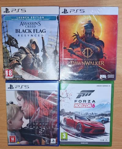PS5 and XBOX Games for Sale