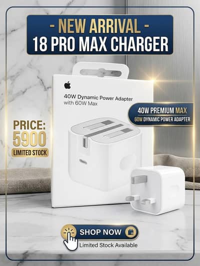 18 Pro Max Adapter 3pin