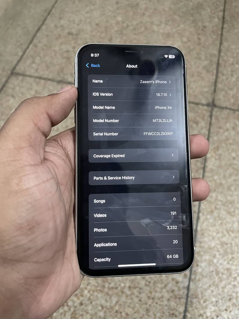 Apple iPhone XR 7