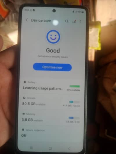Samsung Mobile S20 FE 8gb 128gb pta approved is number 0303.71. 91.219.