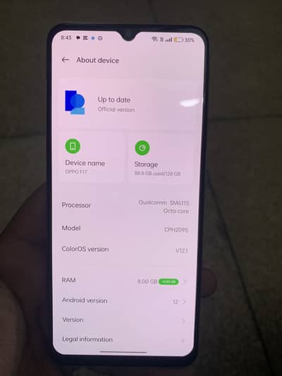 OPPO f17