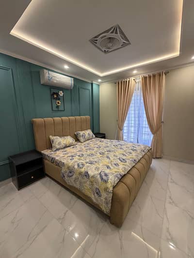 One Bedroom Fully Furnished Apartment Available For Rent in Iqbal Block Bahria Town Lahore