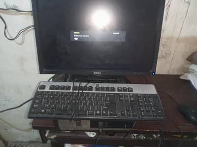 DELL COMPLETE SETUP i3-4th Gen _ CPU + 20" LCD +KEYBOARD +MOUSE __ ALL
