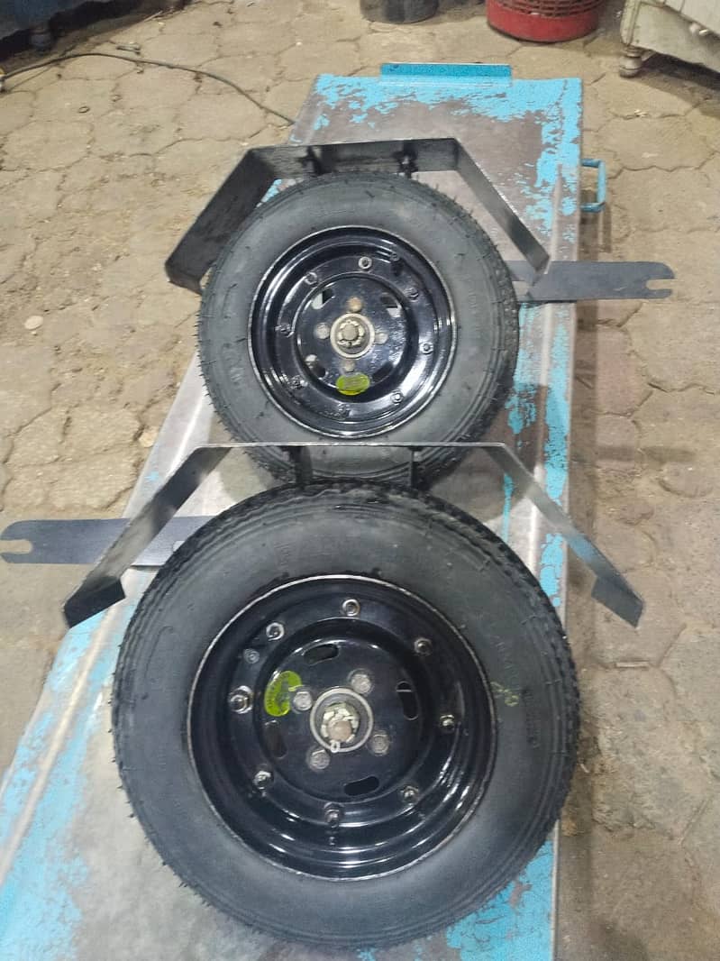 Side tyres for support 1