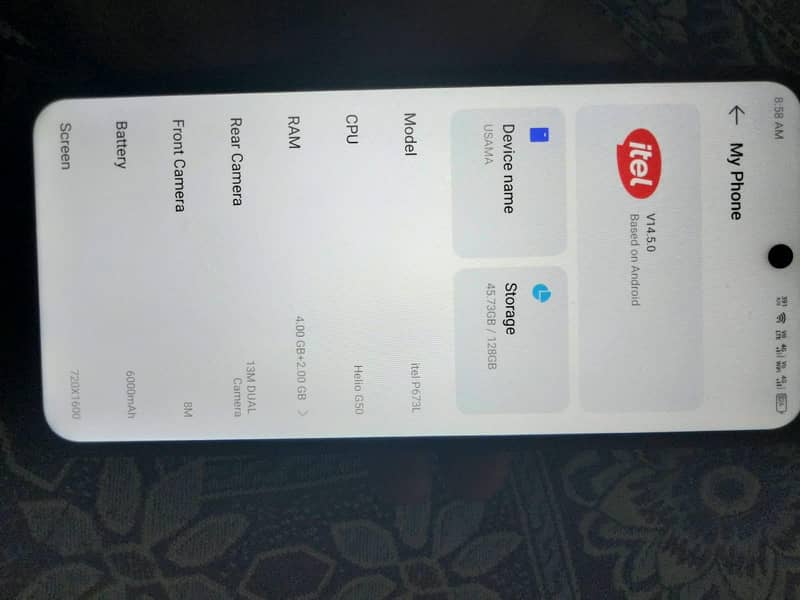 Itel P70 2