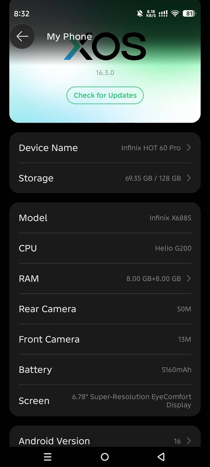 Infinix Other Model 5