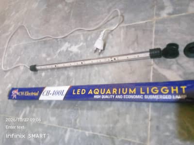 fish aquarium water proof light 1ft say 4ft Kay liyah