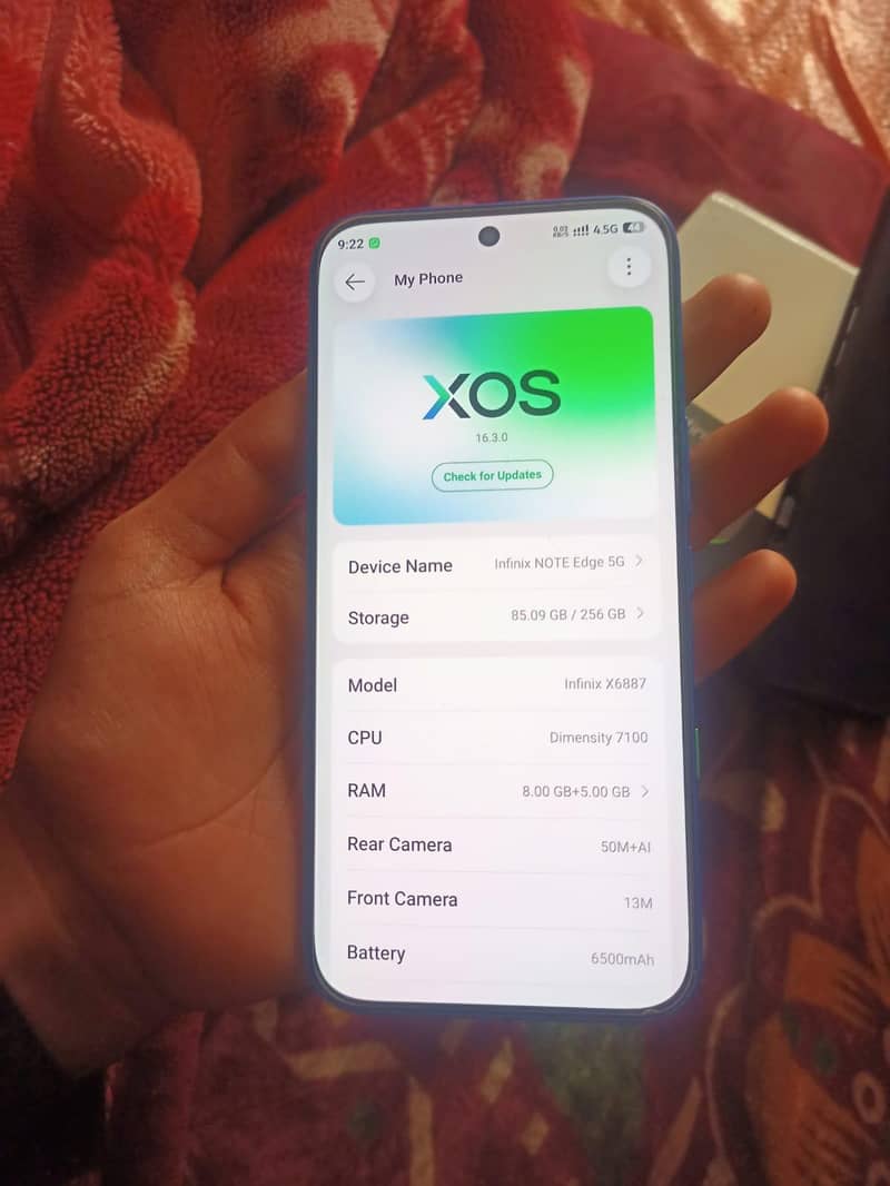 Infinix Note Edge 6