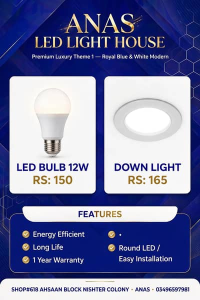 LED bulb 12W