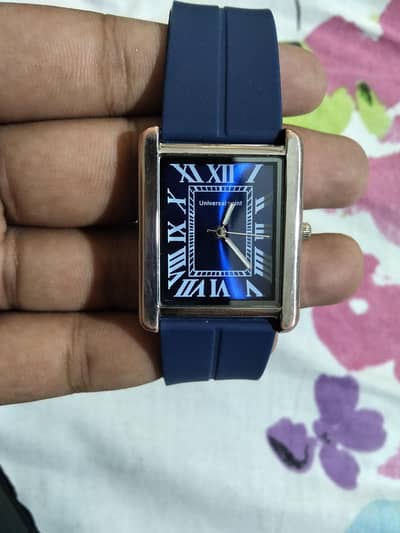 blue Mens old money watch