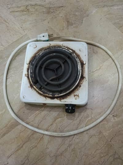 Electric Hot Plate Stove working condition