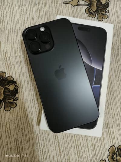 Apple iPhone 16 Pro Max 512 Non pta with box
