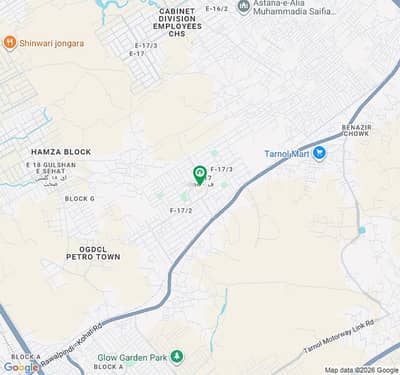 1 Kanal ( 50*90 ) Plot For Sale In MPCHS Multi F-17 Islamabad.