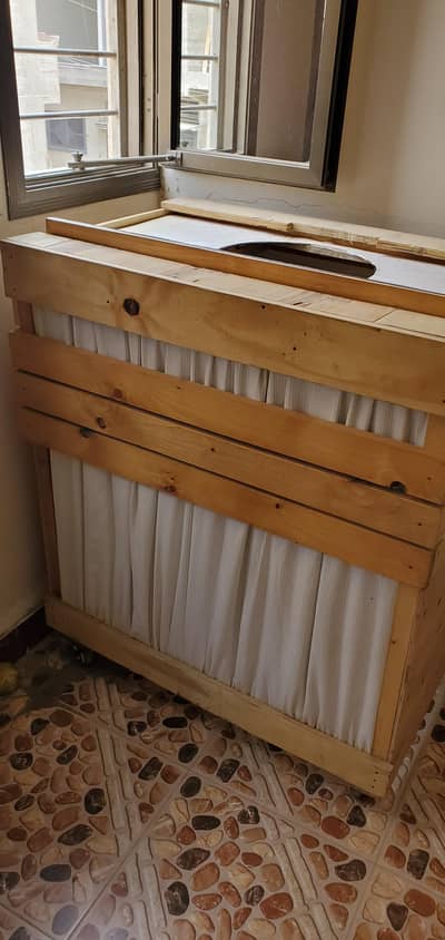 Wooden Stall. .