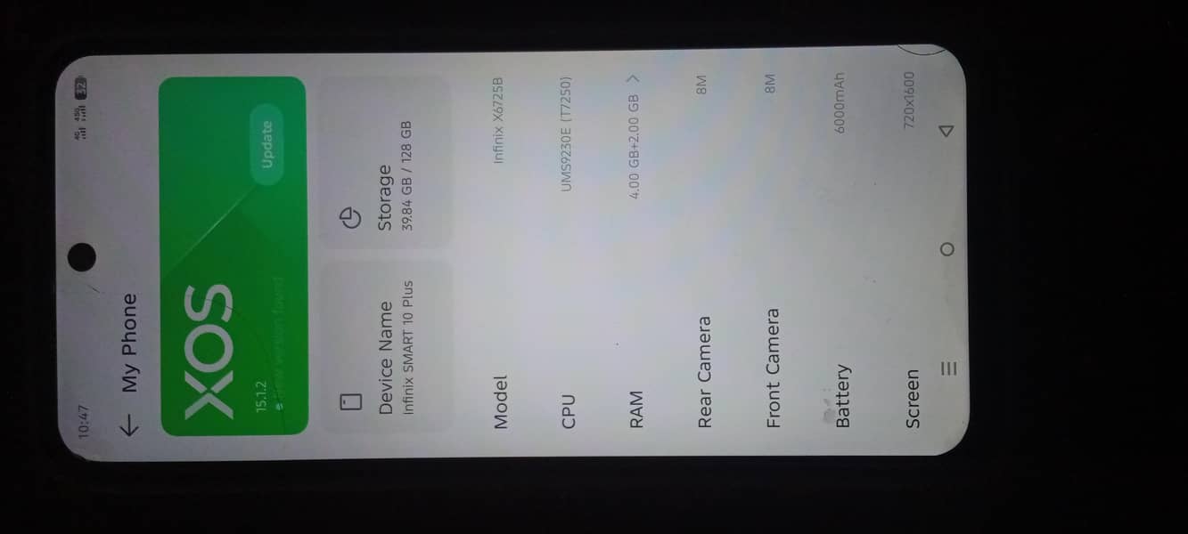 Infinix smart 10+ 6