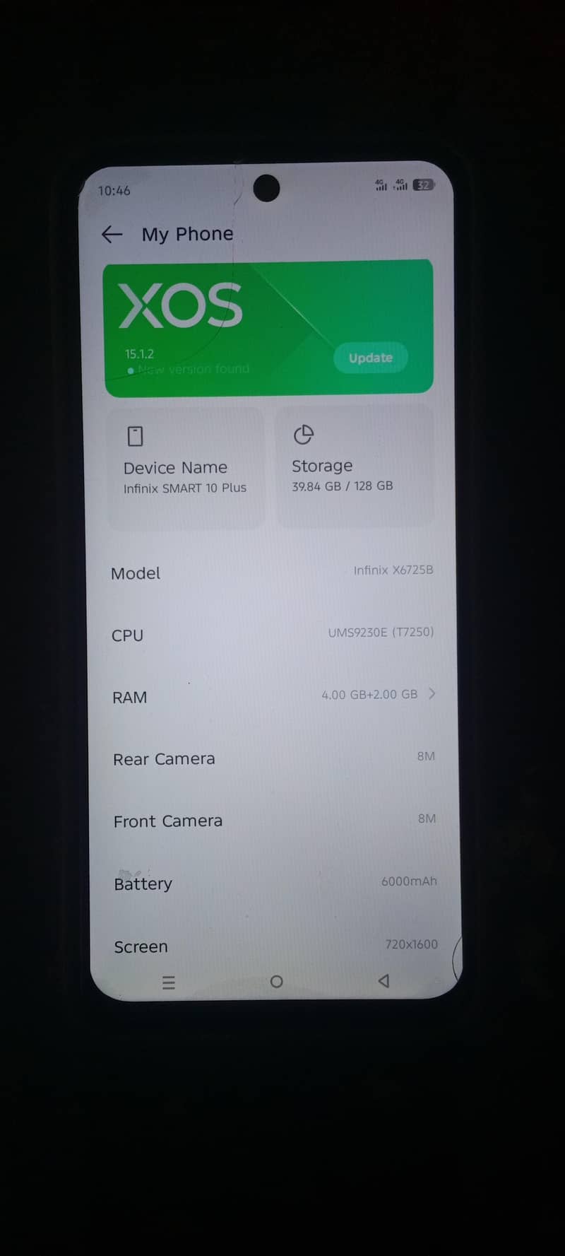 Infinix smart 10+ 7