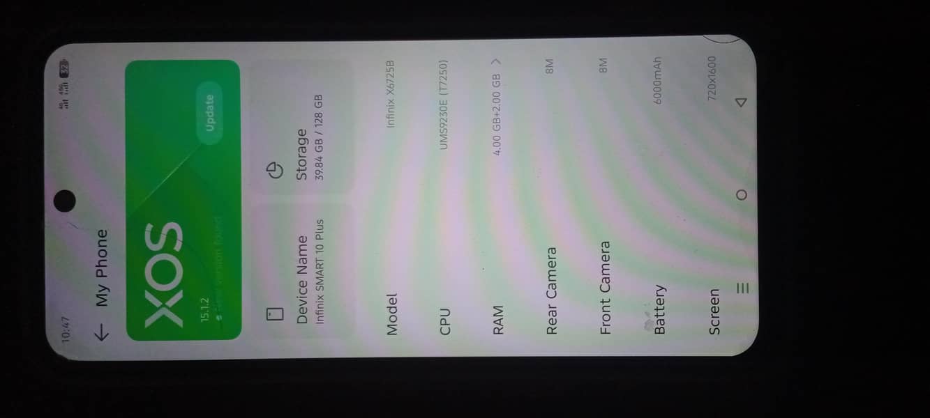 Infinix smart 10+ 8