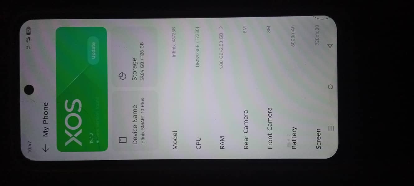 Infinix smart 10+ 9