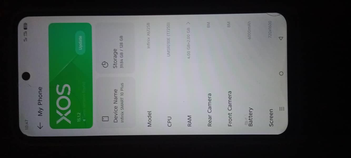 Infinix smart 10+ 12