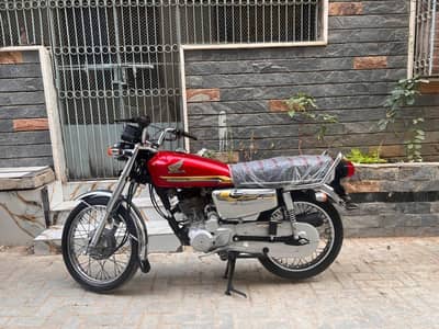 Honda cg 125 2021 special edition self start 5 gear