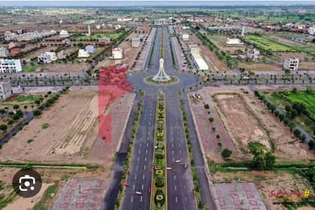 One Kanal Corner Plot Sale B Block Phases-4, Plot No 43 On ground Ready Possession Plot, Society New Lahore City, ALL Dues Clear Kay Sath.
