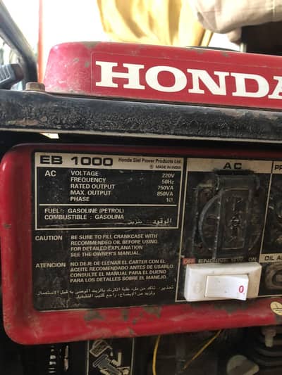 Honda generator EB 1000