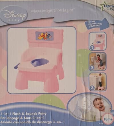 Disney Baby 3-in-1 Flush & Sounds Potty Seat