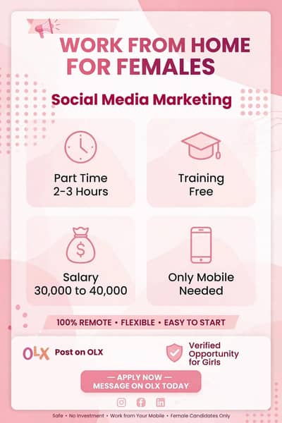 Work from home for girls training free