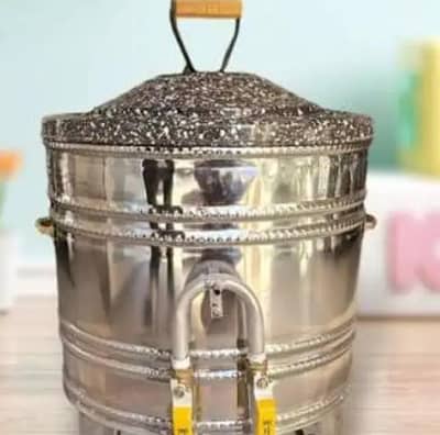 Brand New Large Stainless Steel Tandoor – Never Used