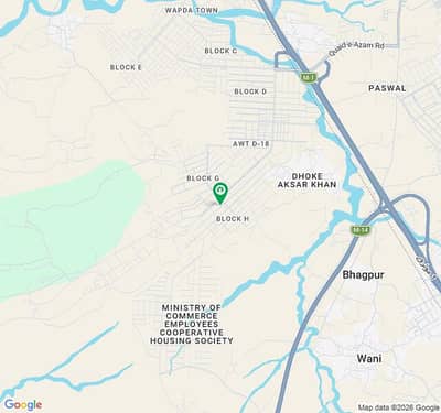 Plot For Sale In Army Welfare Trust Housing Scheme AWT D-18 Islamabad (50x90)