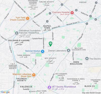 A Great Choice For A 1 Kanal Residential Plot Available In Wapda Town Phase 1 - Block K1