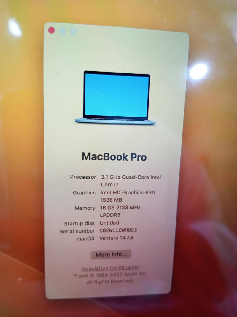 Macbook Pro 2017 5