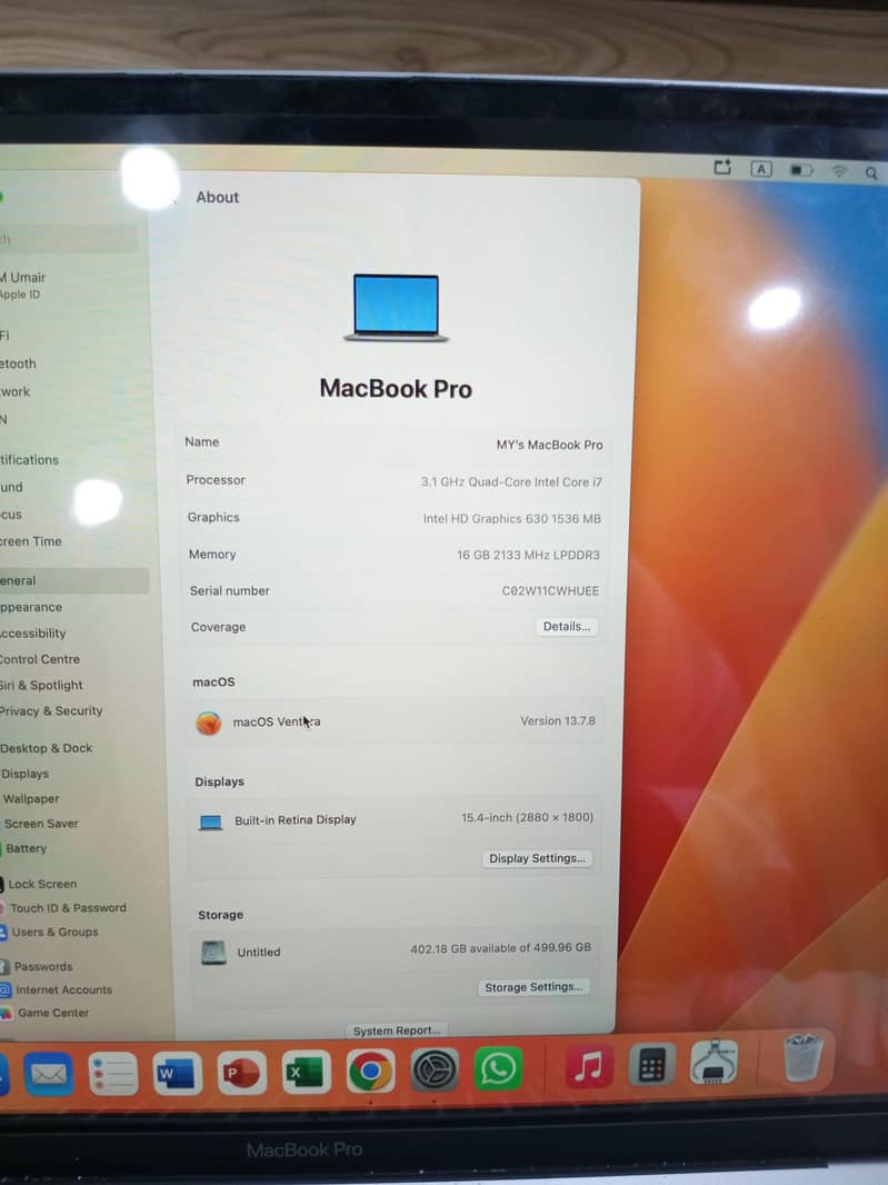 Macbook Pro 2017 6