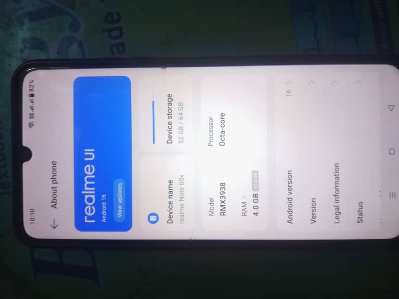 Realme Note 60 0