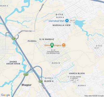 One Kanal Level Plot Is Available For Sale At Block H D-18