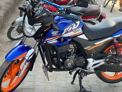 Honda CB 150F 150cc | Stylish Blue Bike | For Sale
