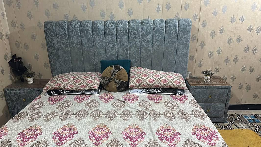 bed sofa set dressing like new 0
