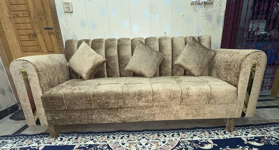 bed sofa set dressing like new 5