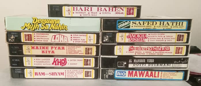 AUDIO AND VIDEO CASSETTES