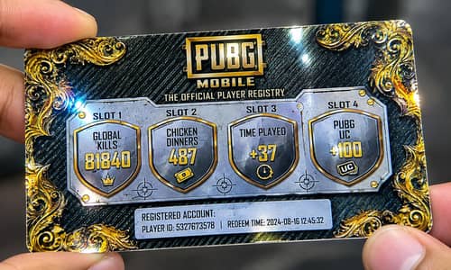 PUBG CARDS