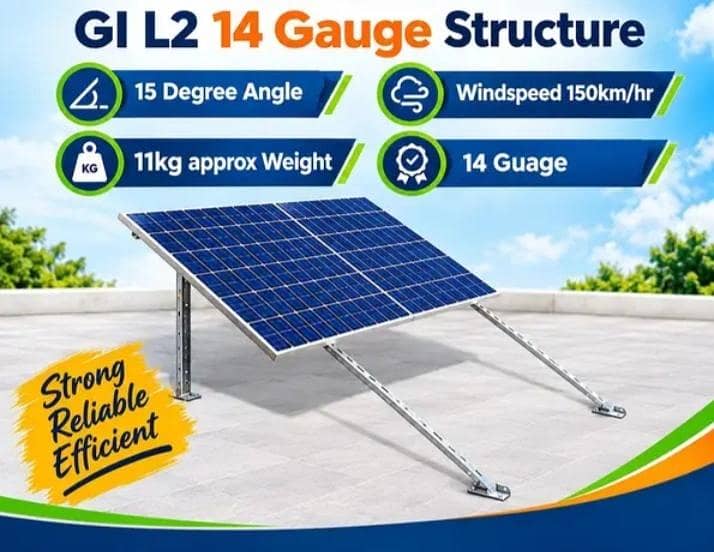 solar panels structure 2