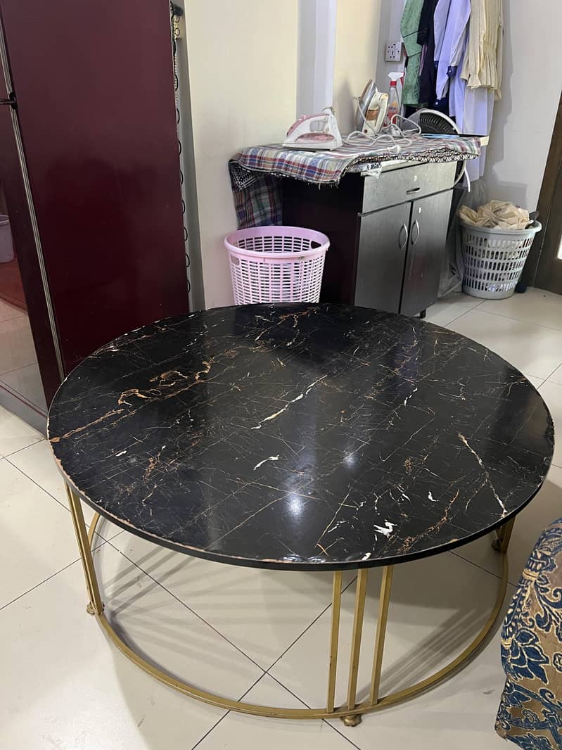 Black coffee table 1