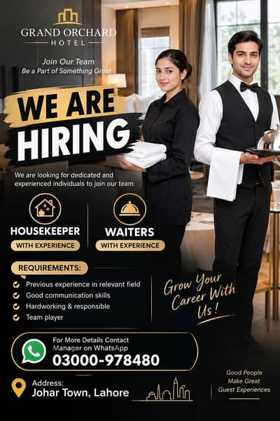 Hiring On Urgent Basis (Read Ad)